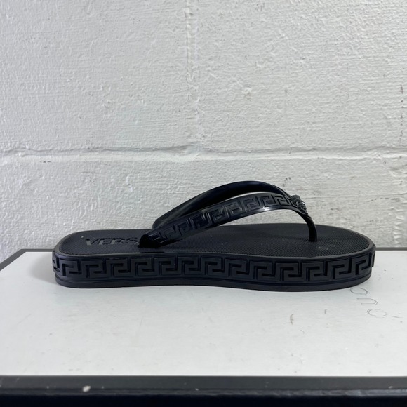 Versace Black Sandals - Picture 2 of 11